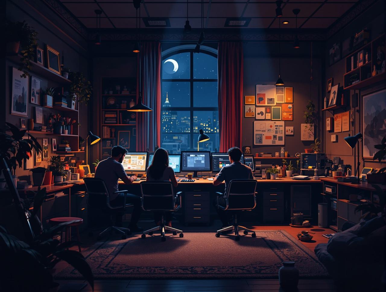 番茄段剧品牌工作室 番茄段剧品牌故事 - 创作团队的温暖工作室